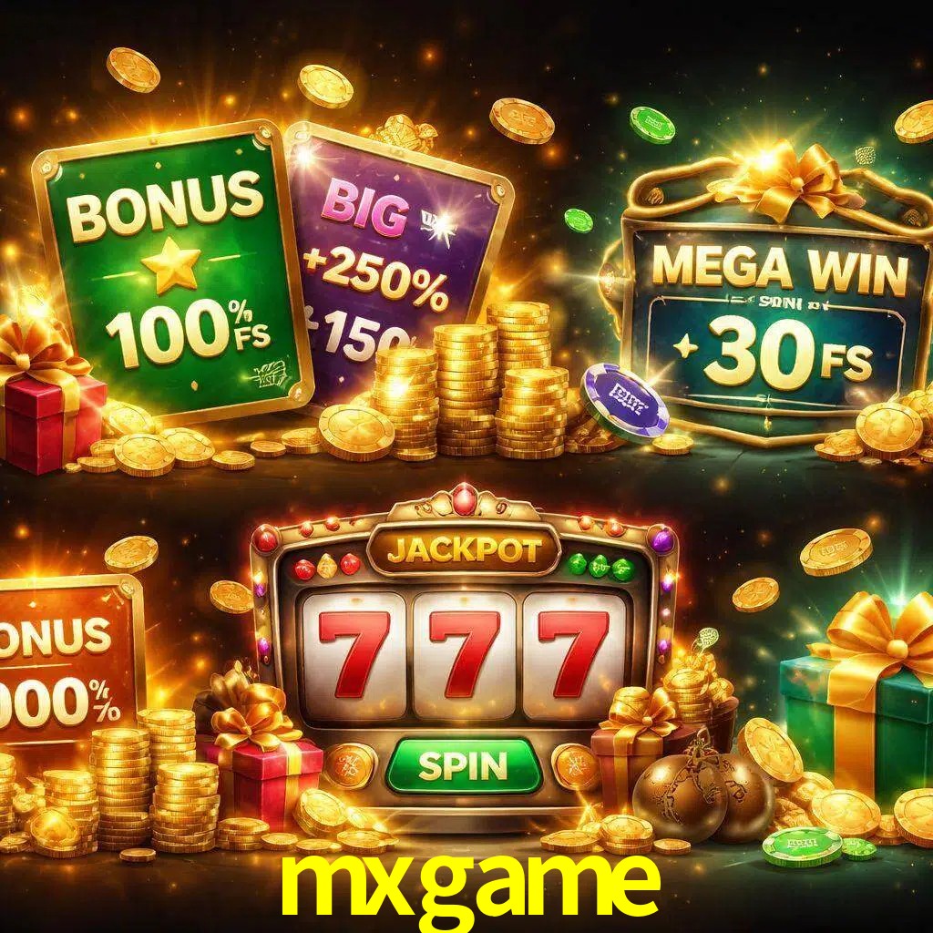 Tipos de bonos mxgame incluyendo recompensas de bienvenida y promociones continuas