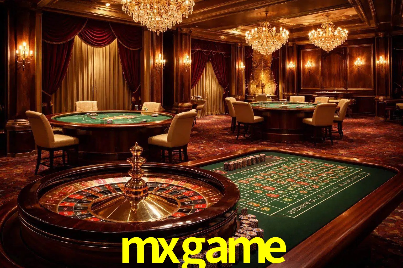 Una escena premium de mesa de casino en vivo con cartas, elementos de ruleta y un ambiente pulido de estudio de transmisión.